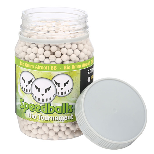 Speedballs Bio Tournament BBs 0.40g 2.000er Container weiss Bild 2