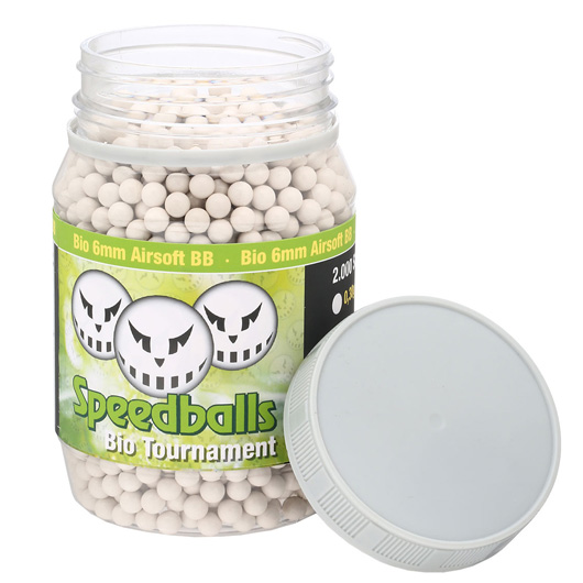 Speedballs Bio Tournament BBs 0.43g 2.000er Container weiss Bild 2