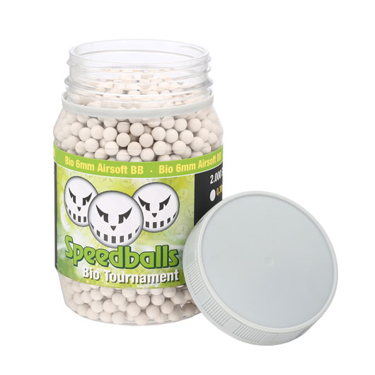 Speedballs Bio Tournament BBs 0.45g 2.000er Container weiss Bild 2