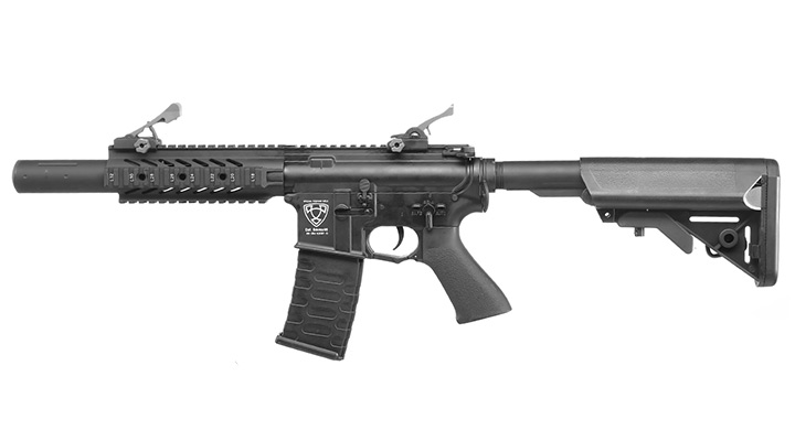 APS M4 Raptor ASR-Series Vollmetall BlowBack S-AEG 6mm BB schwarz Bild 1