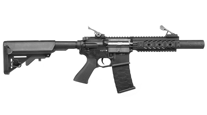 APS M4 Raptor ASR-Series Vollmetall BlowBack S-AEG 6mm BB schwarz Bild 2