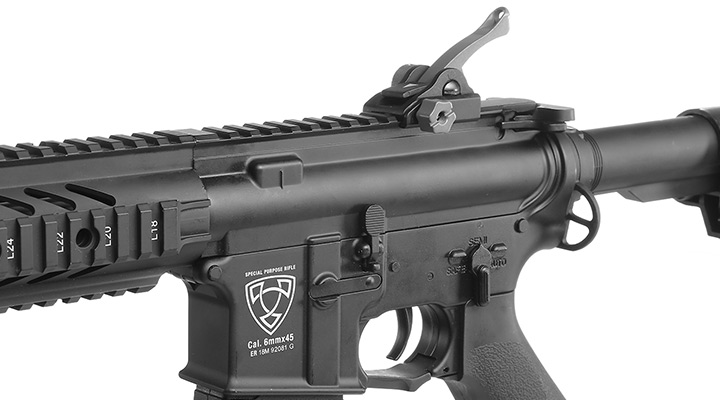 APS M4 Raptor ASR-Series Vollmetall BlowBack S-AEG 6mm BB schwarz Bild 7