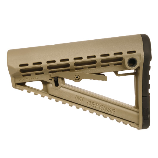 IMI Defense Delta Slimline Tactical Schaft Tan Bild 1