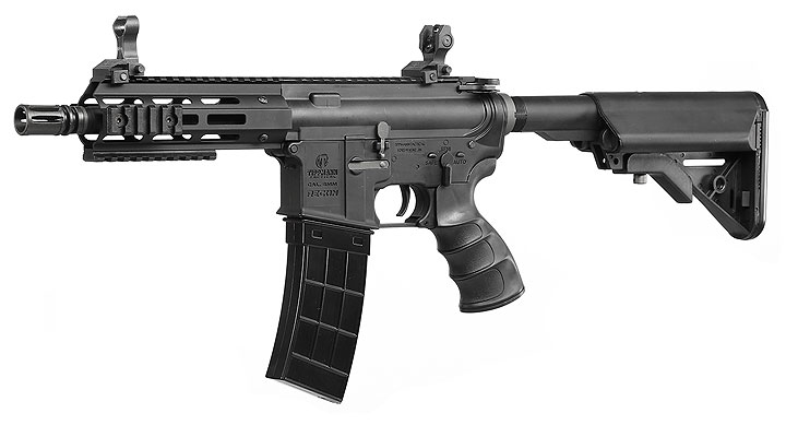 Tippmann M4 Recon Shorty 6 Zoll M-LOK Polymer S-AEG 6mm BB schwarz