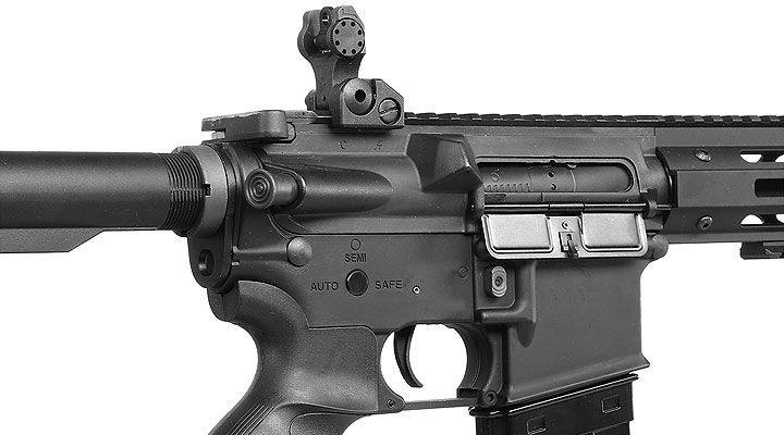 Tippmann M4 Recon Shorty 6 Zoll M-LOK Polymer S-AEG 6mm BB schwarz Bild 8
