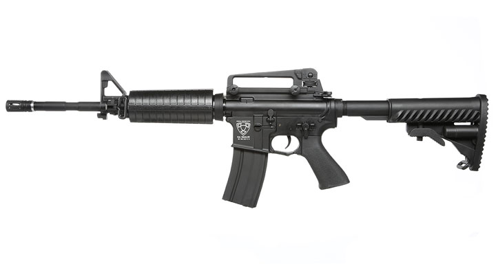 APS M4A1 Carbine ASR-Series Vollmetall BlowBack S-AEG 6mm BB schwarz Bild 1