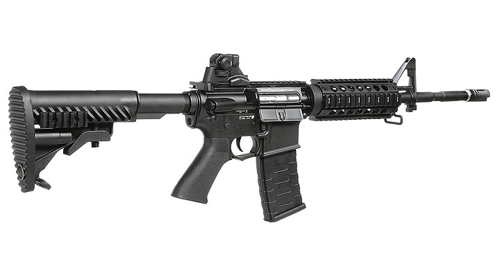 APS M4A1 RIS ASR-Series Vollmetall BlowBack S-AEG 6mm BB schwarz Bild 3