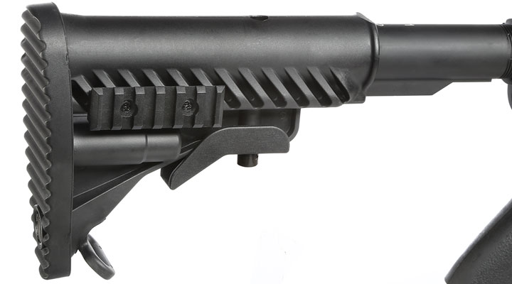 Versandrcklufer APS M4A1 RIS ASR-Series Vollmetall BlowBack S-AEG 6mm BB schwarz Bild 9