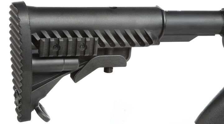 APS M4A1 RIS ASR-Series Vollmetall BlowBack S-AEG 6mm BB schwarz Bild 9