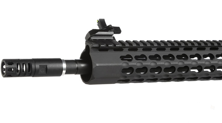 APS M4 12,5 Zoll KeyMod Spyder ASR-Series Vollmetall BlowBack S-AEG 6mm BB schwarz Bild 6