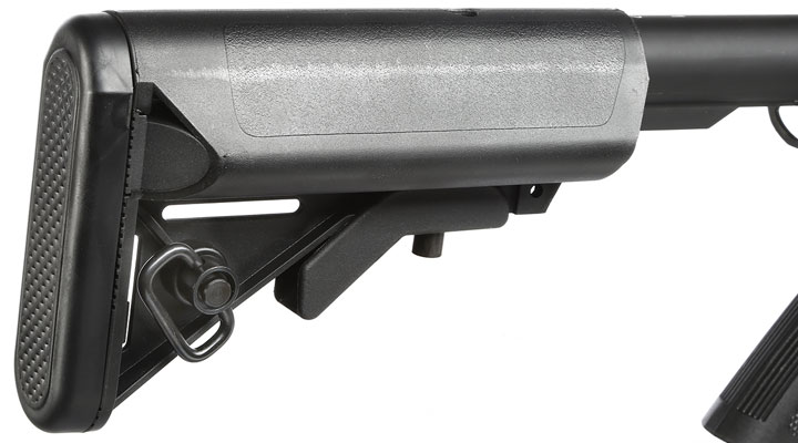 Versandrcklufer APS M4 12,5 Zoll KeyMod Spyder ASR-Series Vollmetall BlowBack S-AEG 6mm BB schwarz Bild 9