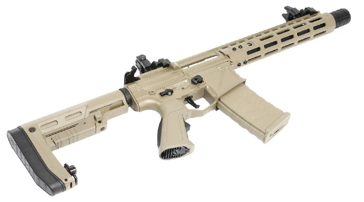 APS Phantom Extremis Rifle MK5 Vollmetall BlowBack S-AEG 6mm BB Tan Bild 4