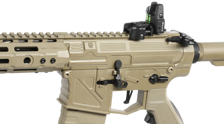 APS Phantom Extremis Rifle MK5 Vollmetall BlowBack S-AEG 6mm BB Tan Bild 7