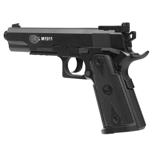 Cybergun Colt 1911 Pistol CO2 NBB 6mm BB schwarz Bild 6