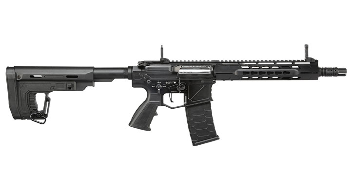 APS Phantom Extremis Rifle MK1 eSilver Edge SDU-MosFet 2.0 Vollmetall S-AEG 6mm schwarz Bild 2