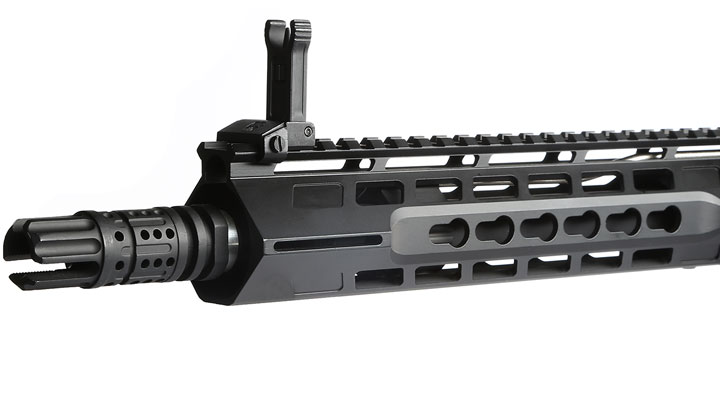 APS Phantom Extremis Rifle MK1 eSilver Edge SDU-MosFet 2.0 Vollmetall S-AEG 6mm schwarz Bild 6