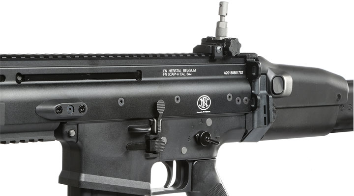 Wei-ETech FN Herstal SCAR-H Vollmetall Open-Bolt Gas-Blow-Back 6mm BB schwarz Bild 7