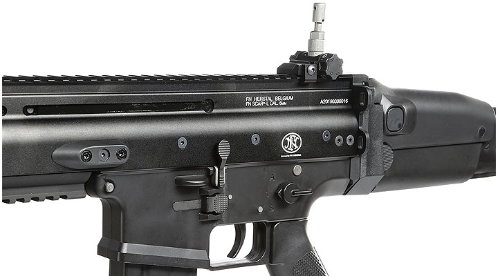 Wei-ETech FN Herstal SCAR-L Vollmetall Open-Bolt Gas-Blow-Back 6mm BB schwarz Bild 7