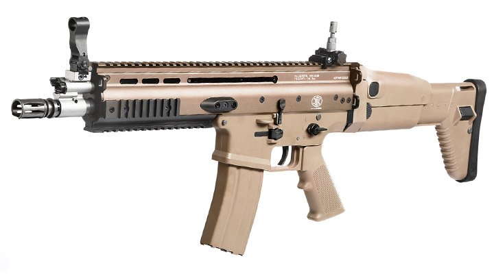 Wei-ETech FN Herstal SCAR-L Vollmetall Open-Bolt Gas-Blow-Back 6mm BB Tan