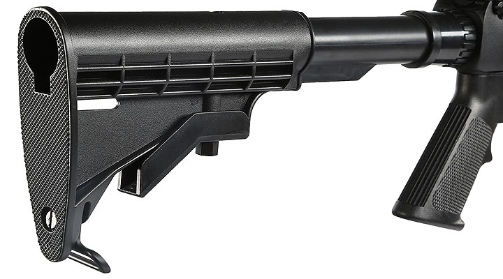 ASG Urban Sniper Bolt Action Snipergewehr inkl. Zweibein / Zielfernrohr Springer 6mm BB schwarz Bild 10