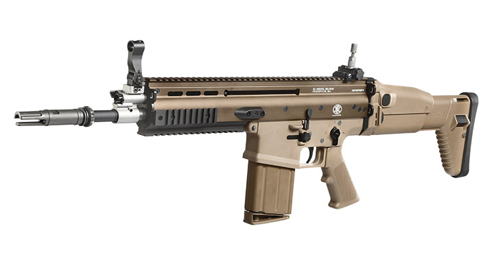 Wei-ETech FN Herstal SCAR-H Vollmetall Open-Bolt Gas-Blow-Back 6mm BB Tan