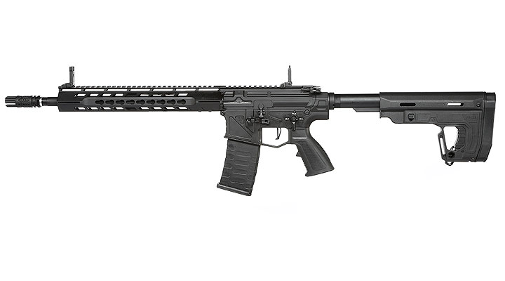 APS Phantom Extremis Rifle MK2 eSilver Edge SDU-MosFet 2.0 Vollmetall S-AEG 6mm schwarz Bild 1