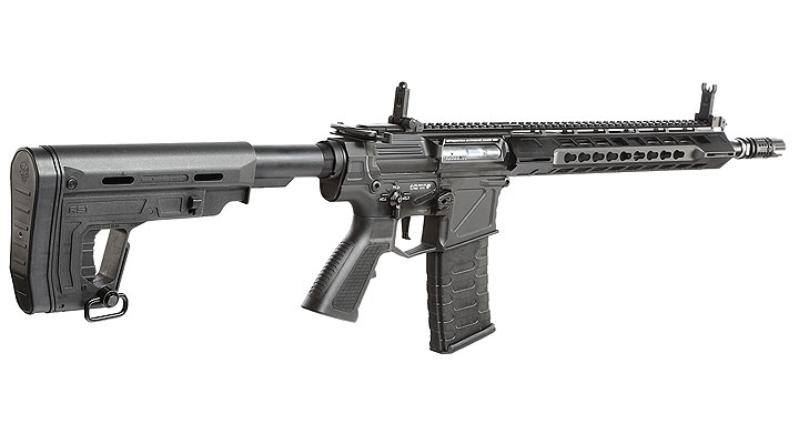 APS Phantom Extremis Rifle MK2 eSilver Edge SDU-MosFet 2.0 Vollmetall S-AEG 6mm schwarz Bild 3