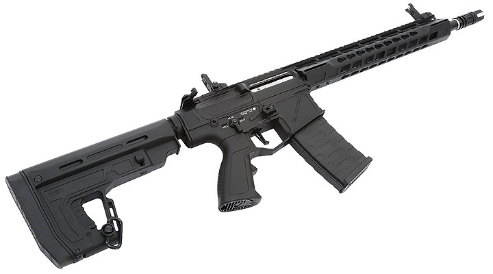APS Phantom Extremis Rifle MK2 eSilver Edge SDU-MosFet 2.0 Vollmetall S-AEG 6mm schwarz Bild 4