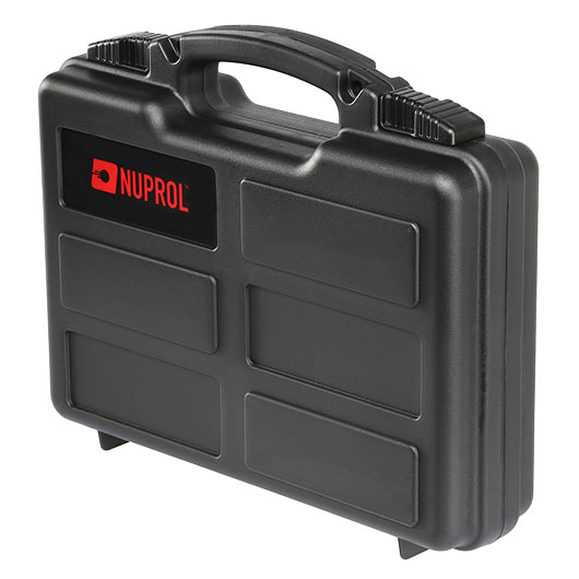 Nuprol Small Hard Case Pistolenkoffer 31 x 21 x 6,5 cm Waben-Schaumstoff schwarz Bild 5