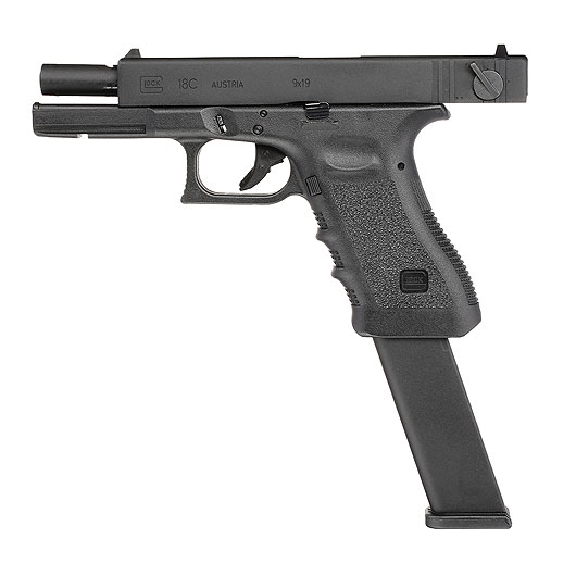 VFC Glock 18C Gen. 3 mit Metallschlitten GBB 6mm BB schwarz Bild 2