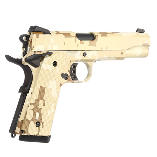 Nuprol Raven M1911 MEU Vollmetall GBB 6mm BB Digital Desert Bild 4