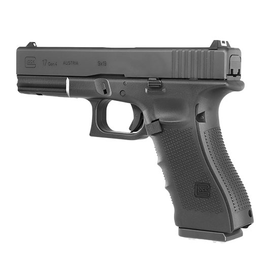 Glock 17 Gen. 4 mit Metallschlitten CO2 BlowBack 6mm BB schwarz Bild 3