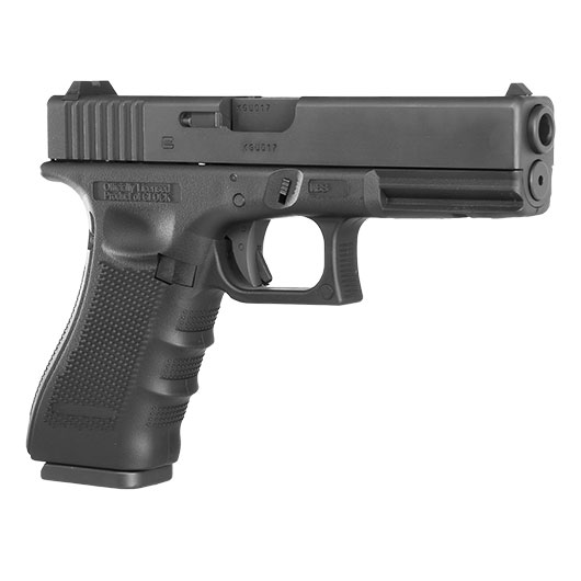 Glock 17 Gen. 4 mit Metallschlitten CO2 BlowBack 6mm BB schwarz Bild 8