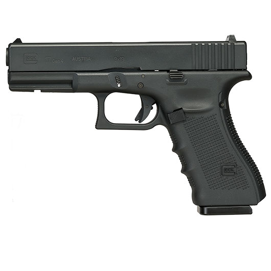 Glock 17 Gen. 4 Airsoft mit Metallschlitten CO2 BlowBack 6mm BB schwarz Bild 2