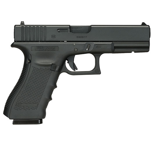 Glock 17 Gen. 4 Airsoft mit Metallschlitten CO2 BlowBack 6mm BB schwarz Bild 5