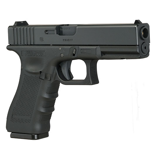Glock 17 Gen. 4 Airsoft mit Metallschlitten CO2 BlowBack 6mm BB schwarz Bild 9