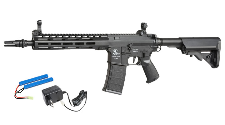 ASG Armalite M15A4 Defense M-LOK Sportline Komplettset S-AEG 6mm BB schwarz