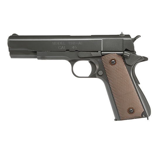 King Arms M1911-A1 Cal. 45 Vollmetall GBB 6mm BB Original-Grey Bild 1