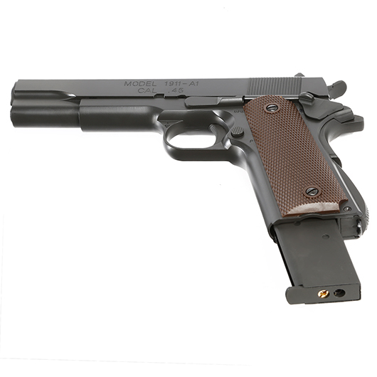 King Arms M1911-A1 Cal. 45 Vollmetall GBB 6mm BB Original-Grey Bild 5