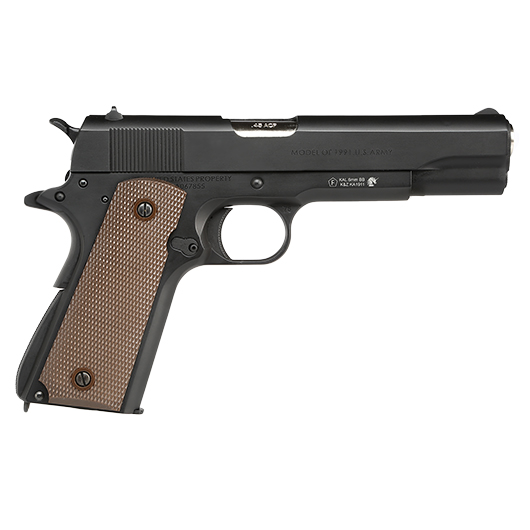King Arms M1911-A1 Vollmetall GBB 6mm BB schwarz Bild 3