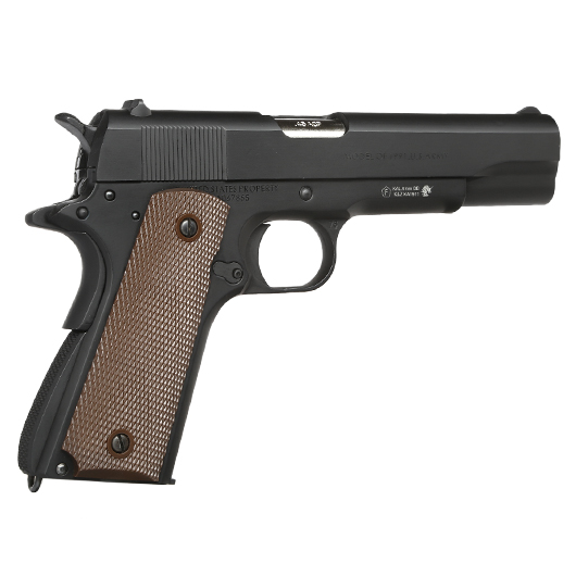 King Arms M1911-A1 Vollmetall GBB 6mm BB schwarz Bild 4