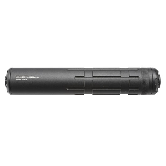 G&G GOMS MK5 Aluminium Tactical Silencer 210mm 14mm- schwarz Bild 2