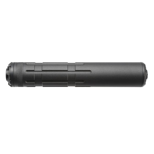 G&G GOMS MK5 Aluminium Tactical Silencer 210mm 14mm- schwarz Bild 3