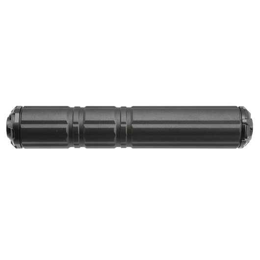 G&G GOMS MK3 Aluminium Tactical Silencer 210mm 14mm- schwarz Bild 3