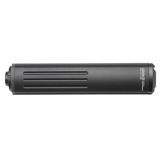 G&G GOMS MK7 Aluminium Tri-Tactical Silencer 215mm 14mm- schwarz Bild 3
