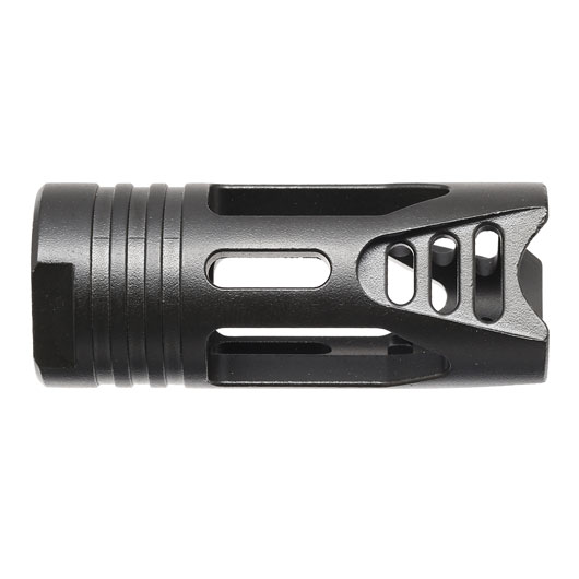 G&G Aluminium Crown Flash-Hider schwarz 14mm- Bild 3