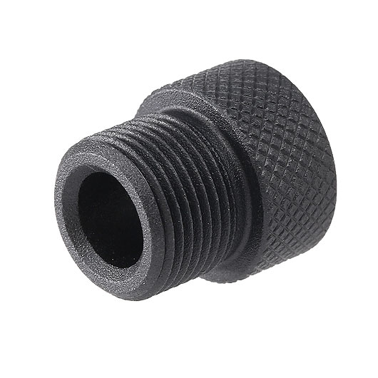 G&G Aluminium Silencer Adapter 12mm- Auen auf 14mm- Auen schwarz