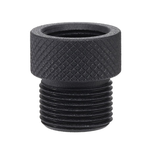 G&G Aluminium Silencer Adapter 12mm- Auen auf 14mm- Auen schwarz Bild 3