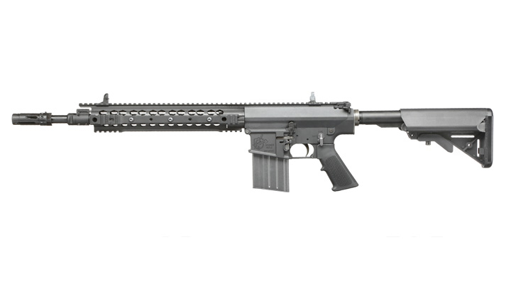 VFC KAC SR25 ECC Enhanced Combat Carbine Vollmetall Gas-Blow-Back 6mm BB schwarz Bild 1
