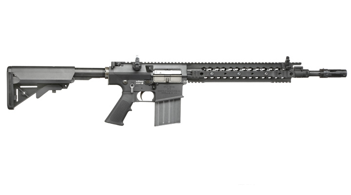 VFC KAC SR25 ECC Enhanced Combat Carbine Vollmetall Gas-Blow-Back 6mm BB schwarz Bild 2
